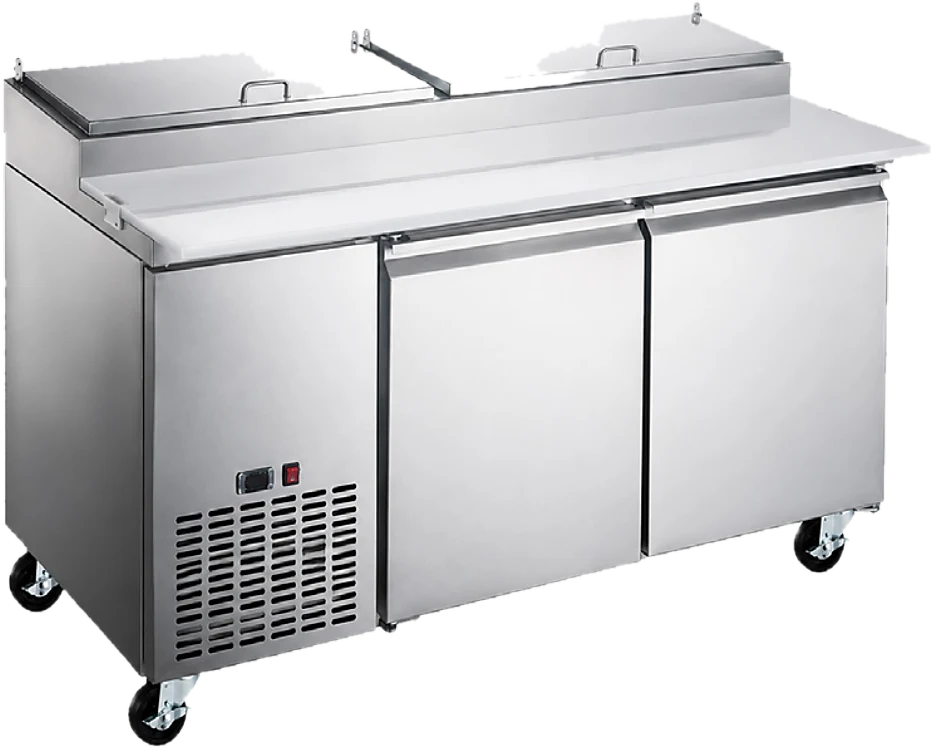 Hardline REF-PP-PICL02 Pizza Prep Table, 2 door