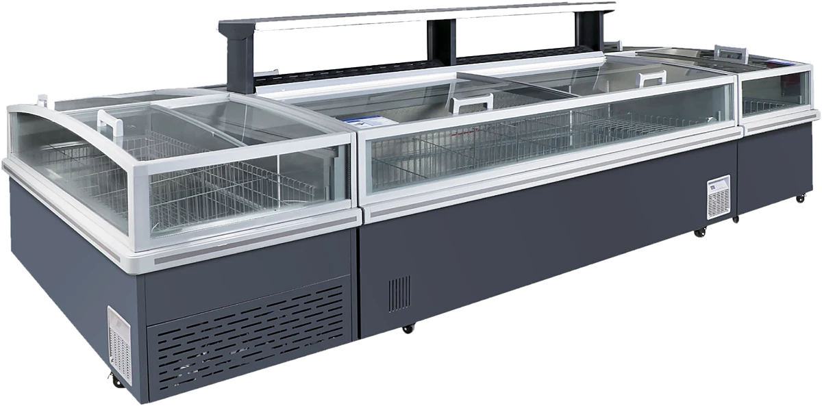 Hardline DIS-CB-580S Island combination freezer, S-Series