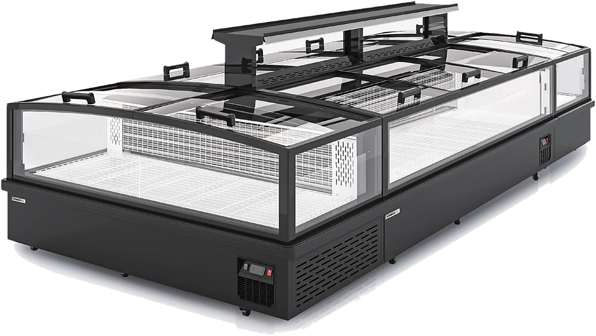 Hardline DIS-CB-780F Island combination freezer, S-Series