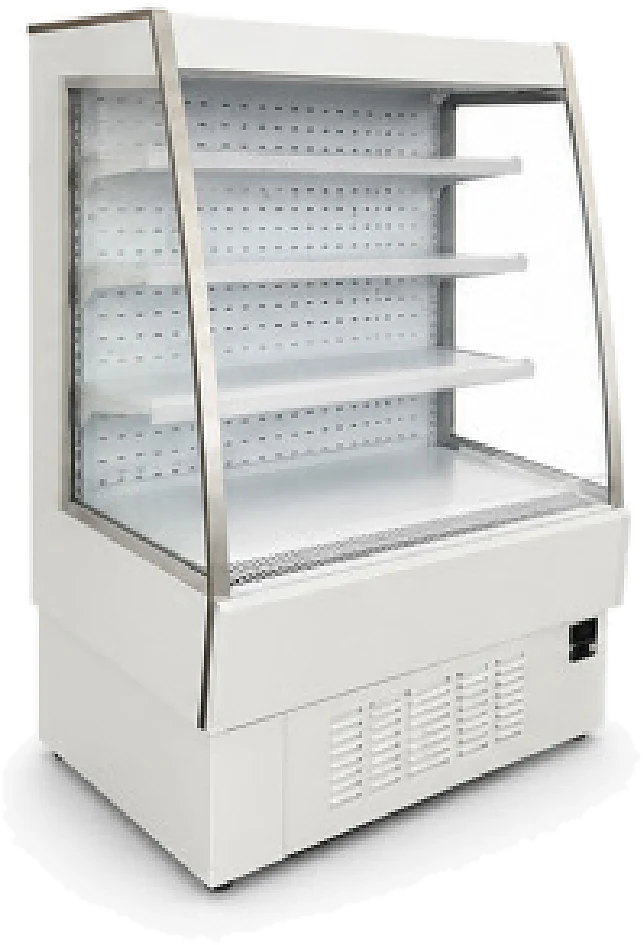 Hardline DIS-MD-89A Semi-vertical multideck open air case